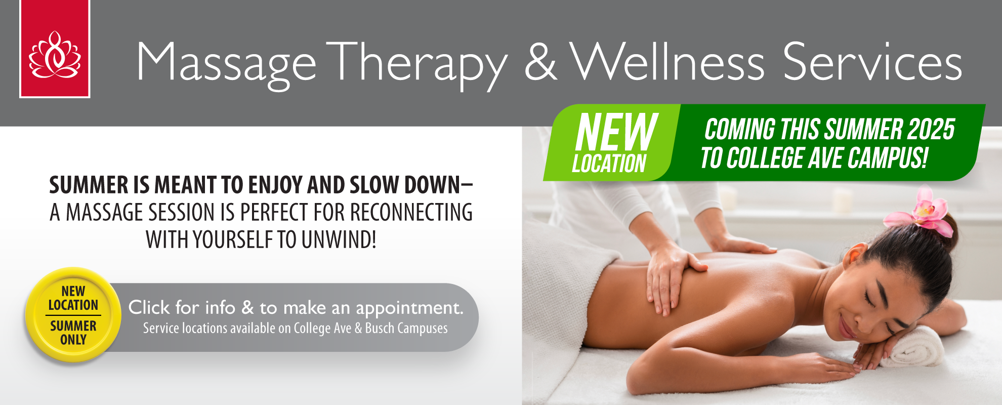 Summer Massage Therapy